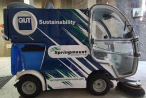 Zero Emission Sustainability Street Sweeper